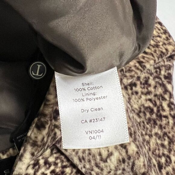 Talbots Pencil Skirt Velvet Cheetah Leopard Brown and Tan Size 6 Petite New - Picture 12 of 14